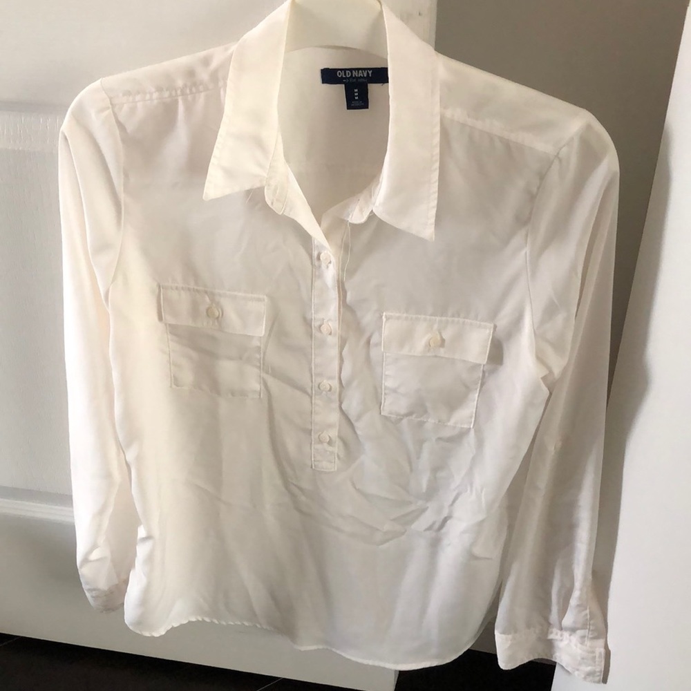 FREE Old Navy White Blouse